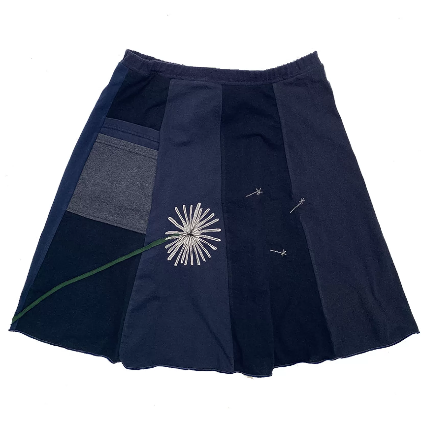 Classic Applique Skirt-Dandelion-SardineClothing Store