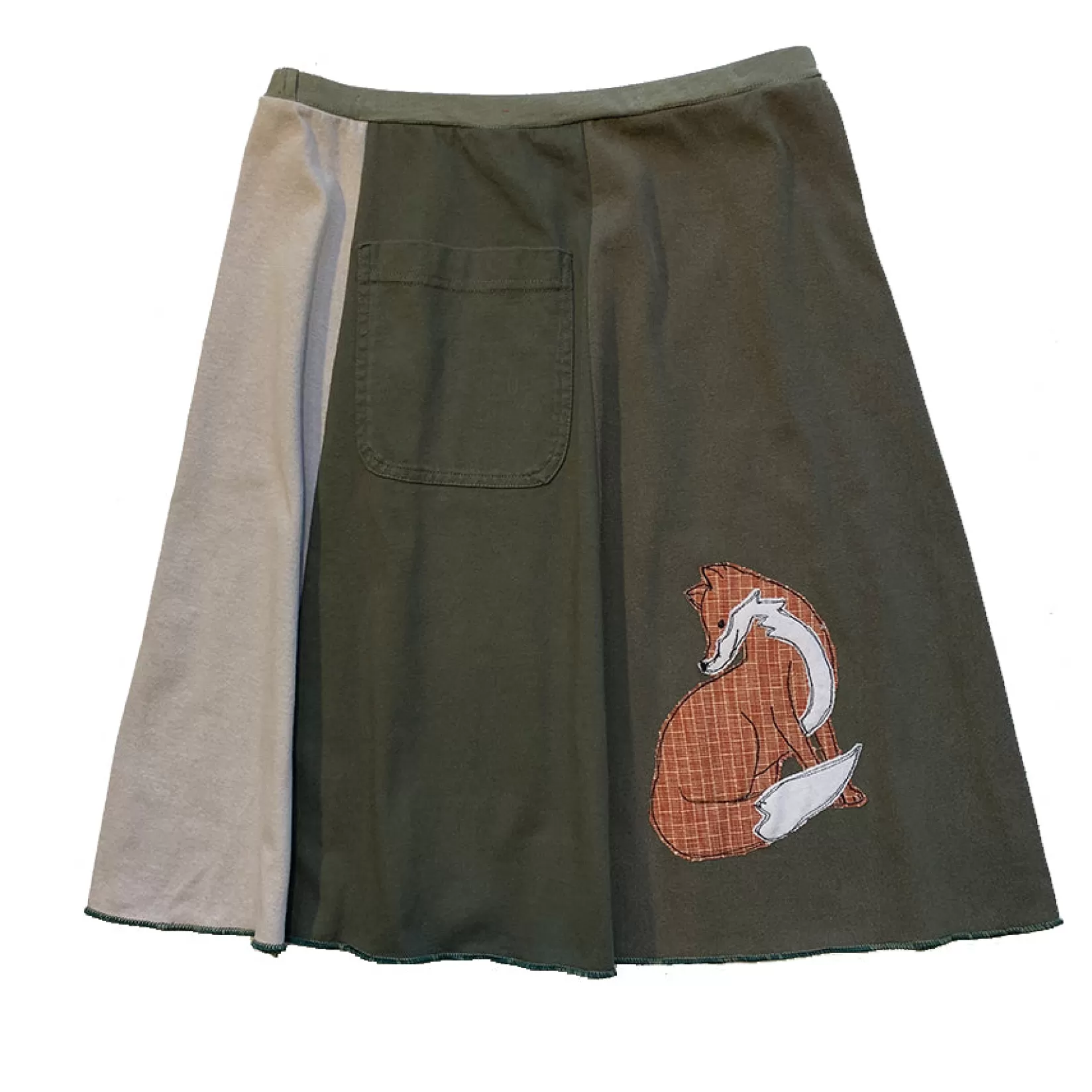 Classic Applique Skirt-Fox-SardineClothing Online