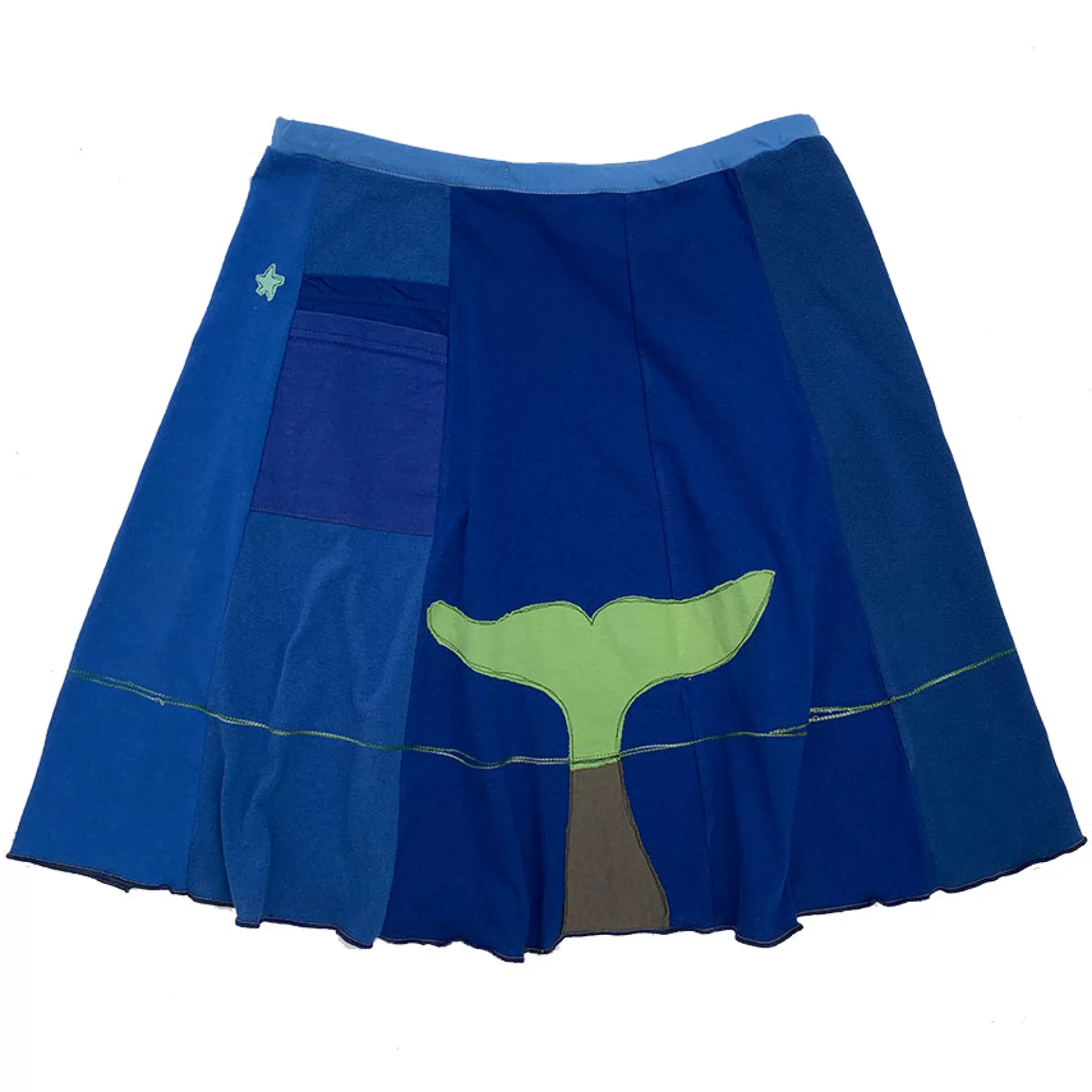 Classic Applique Skirt-Whale Tail-SardineClothing Best