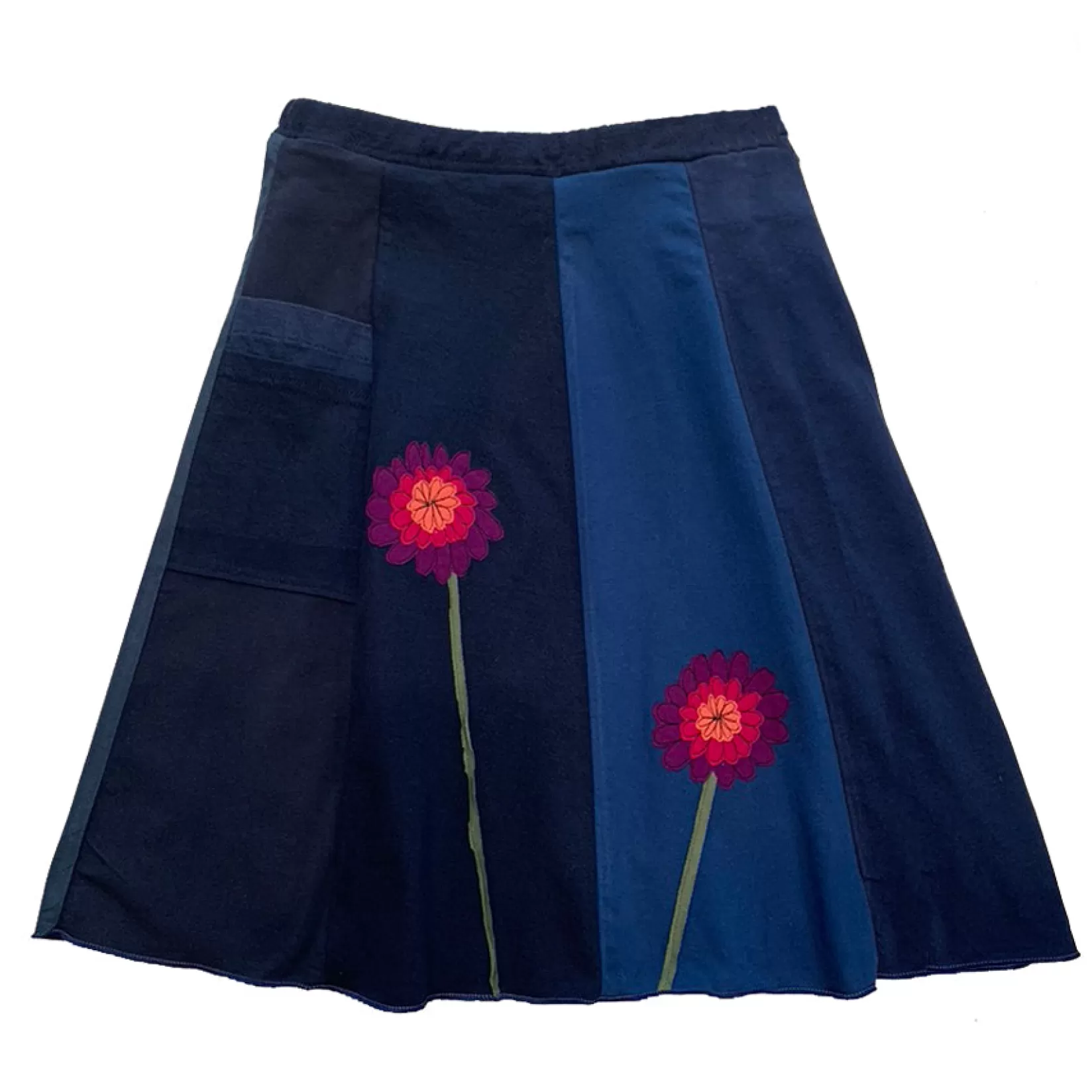 Classic Applique Skirt-Zinnia-SardineClothing Sale