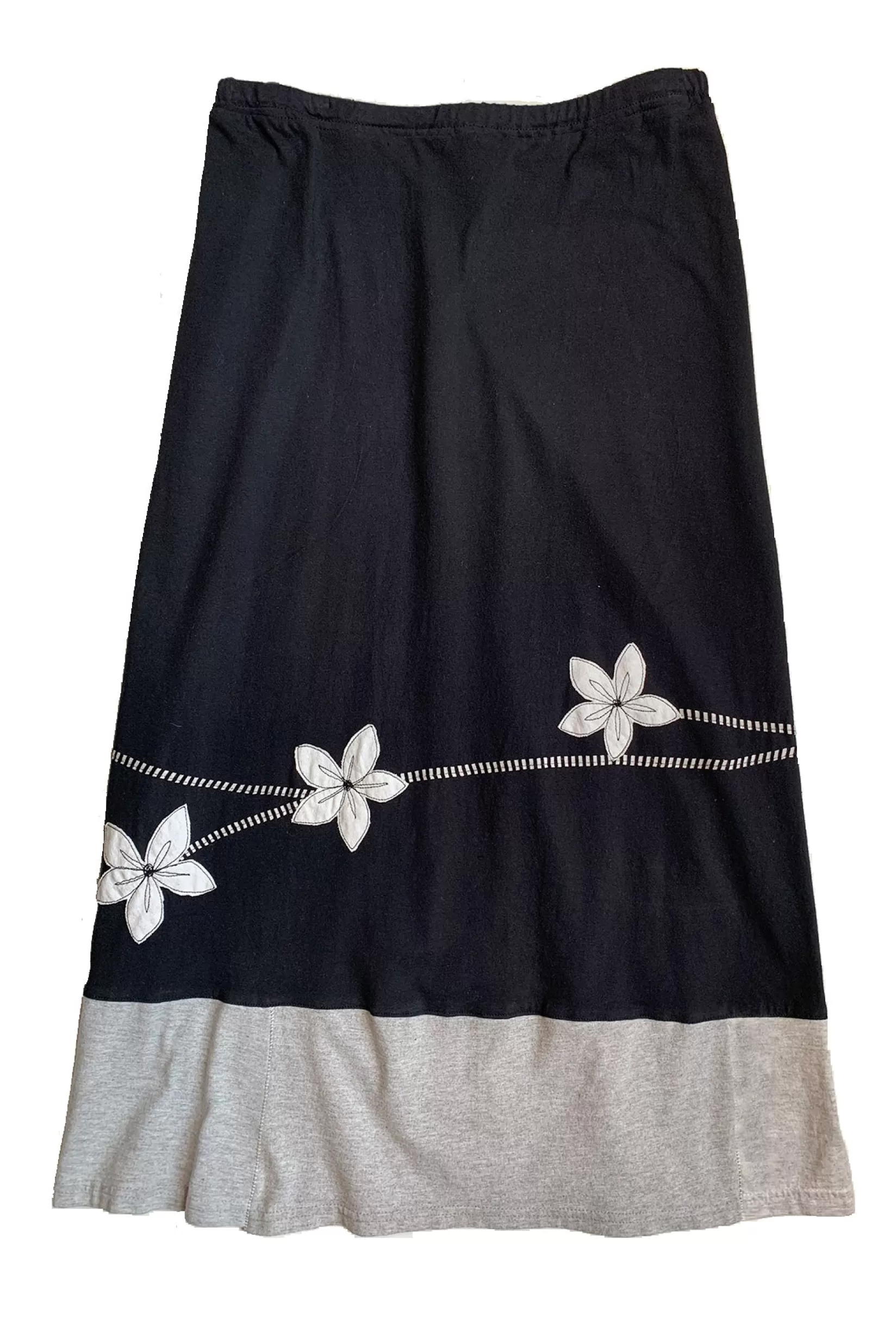 Long Skirt-White Daisy-SardineClothing New