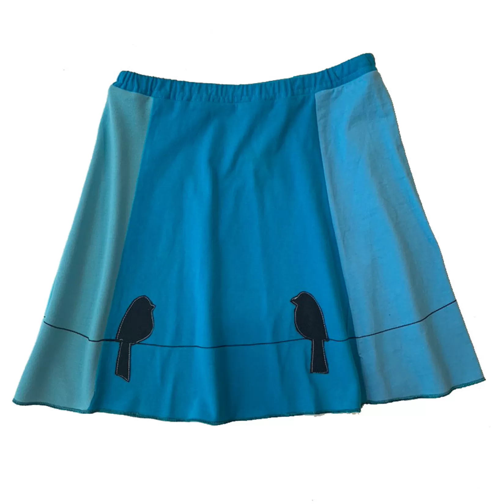 Mini Skirt-Birds On Wire-SardineClothing Hot