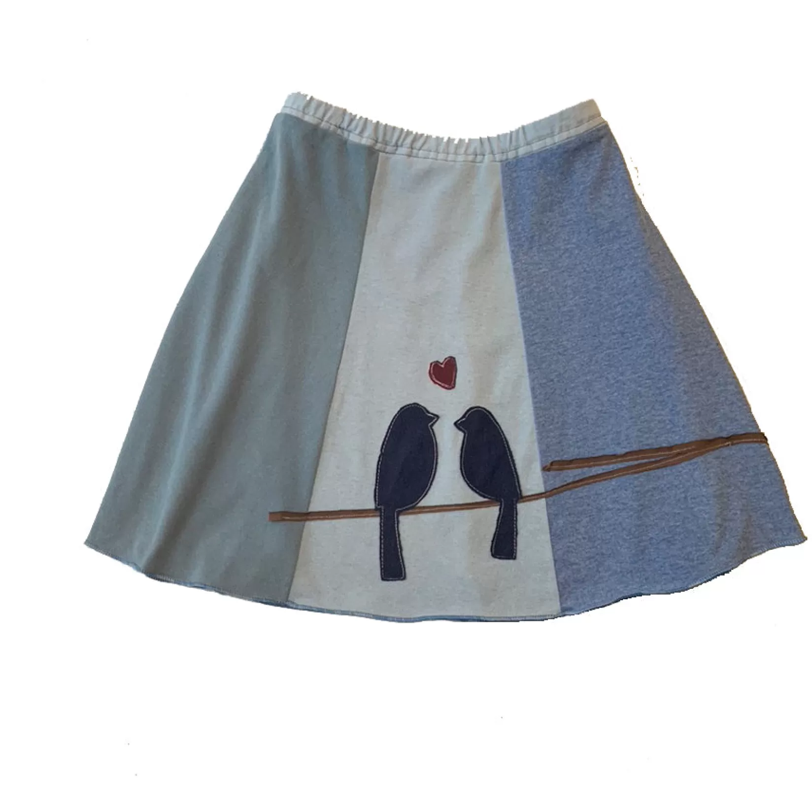 Mini Skirt-Love Birds-SardineClothing Flash Sale