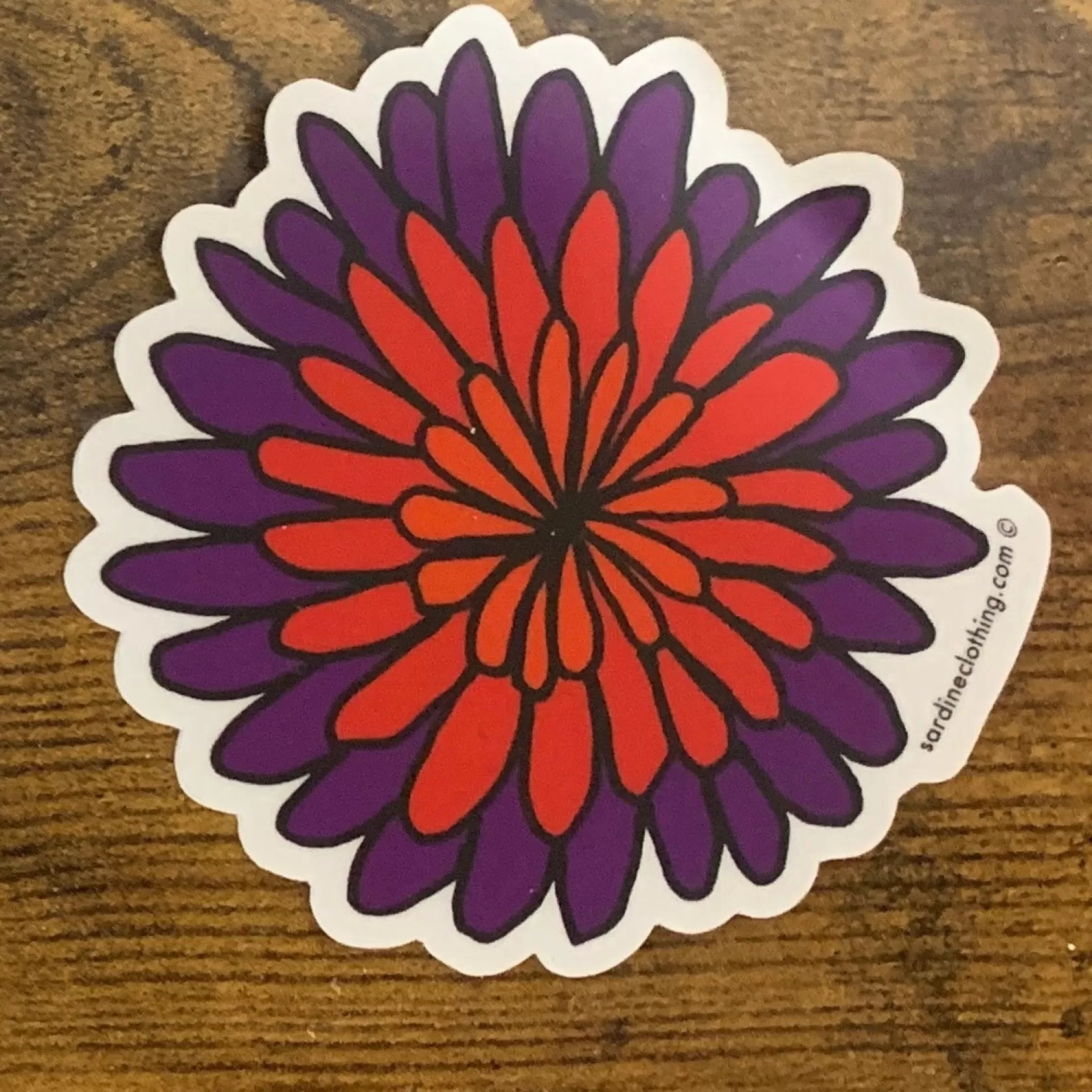 Sticker-Zinnia-SardineClothing Fashion