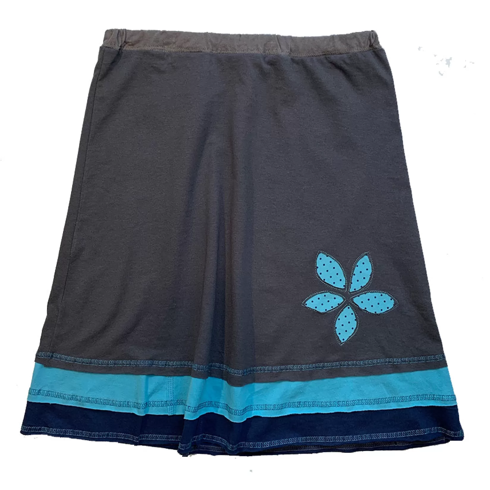 Three Layer Applique Skirt-SardineClothing Cheap