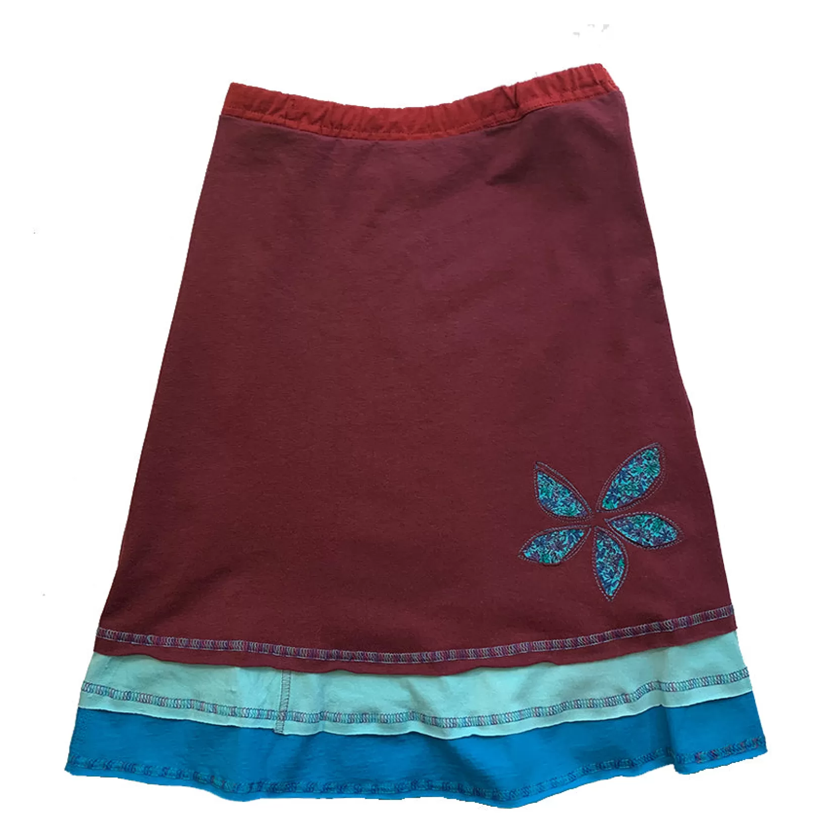 Three Layer Applique Skirt-SardineClothing New