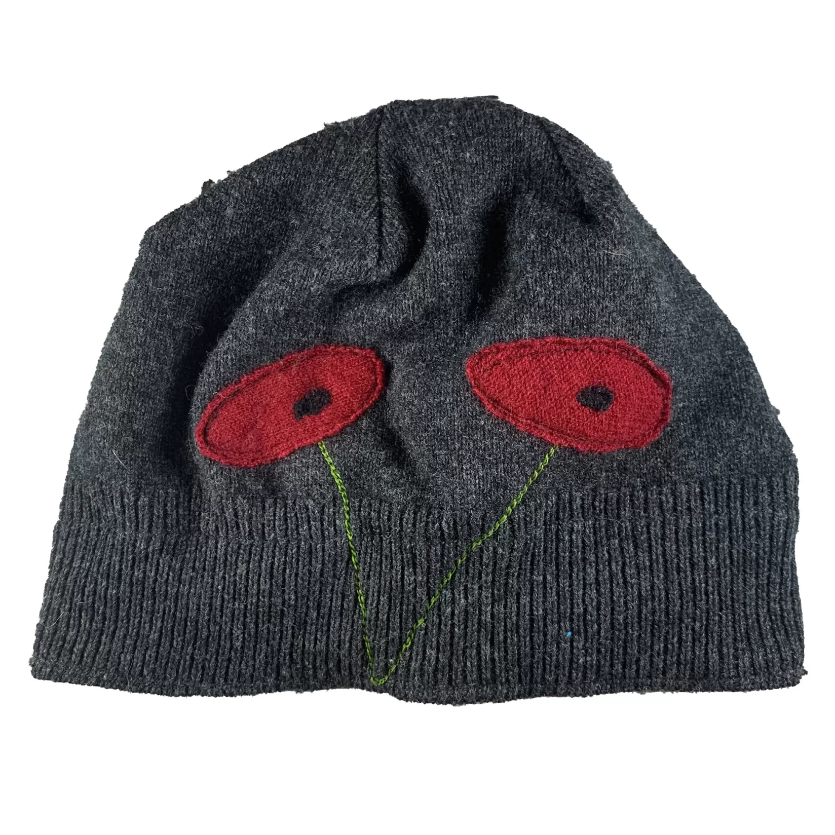 Wool Hat-Oval Poppy-SardineClothing Cheap